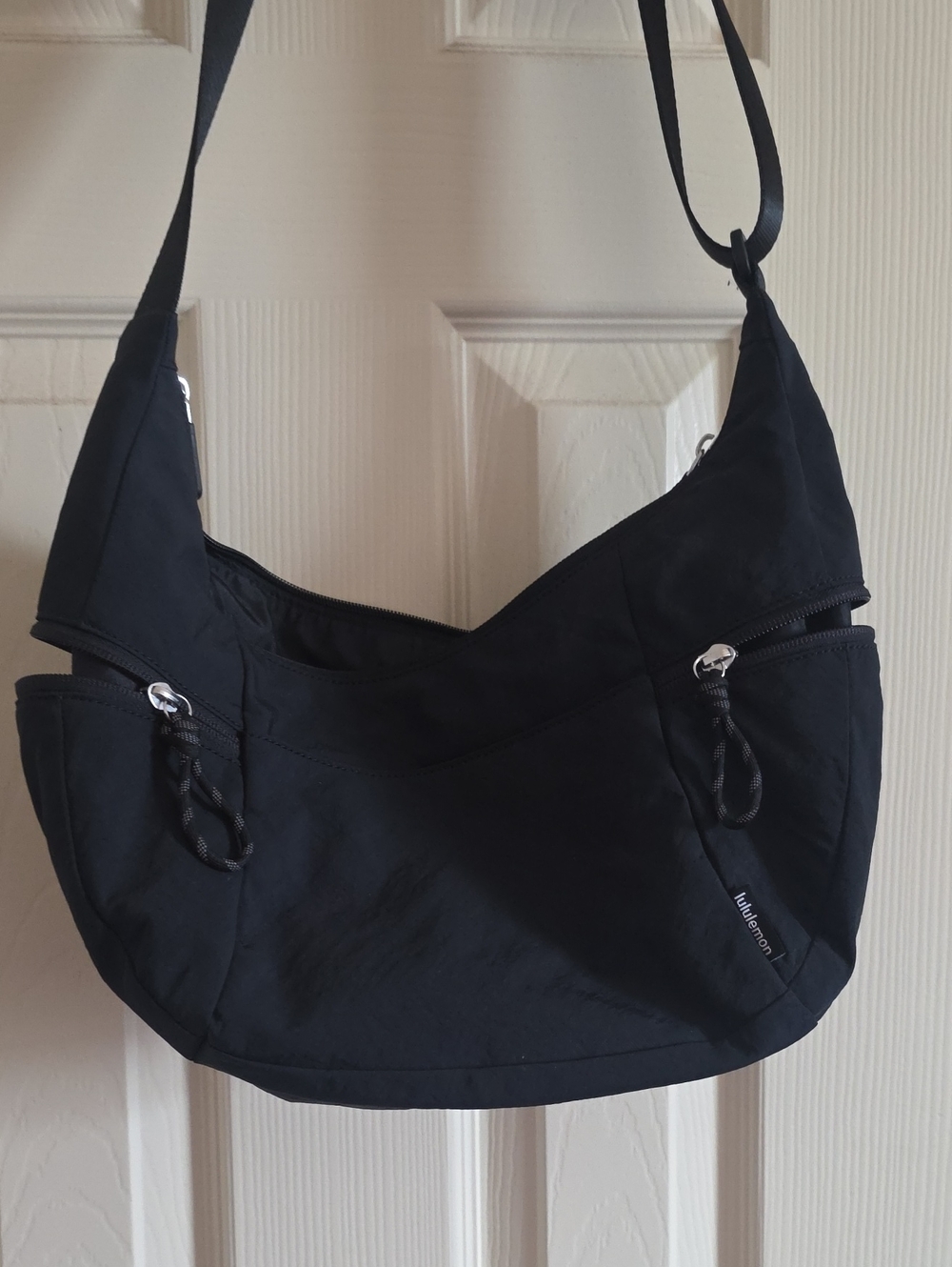 lululemon athletica Black Crescent Hobo Bag